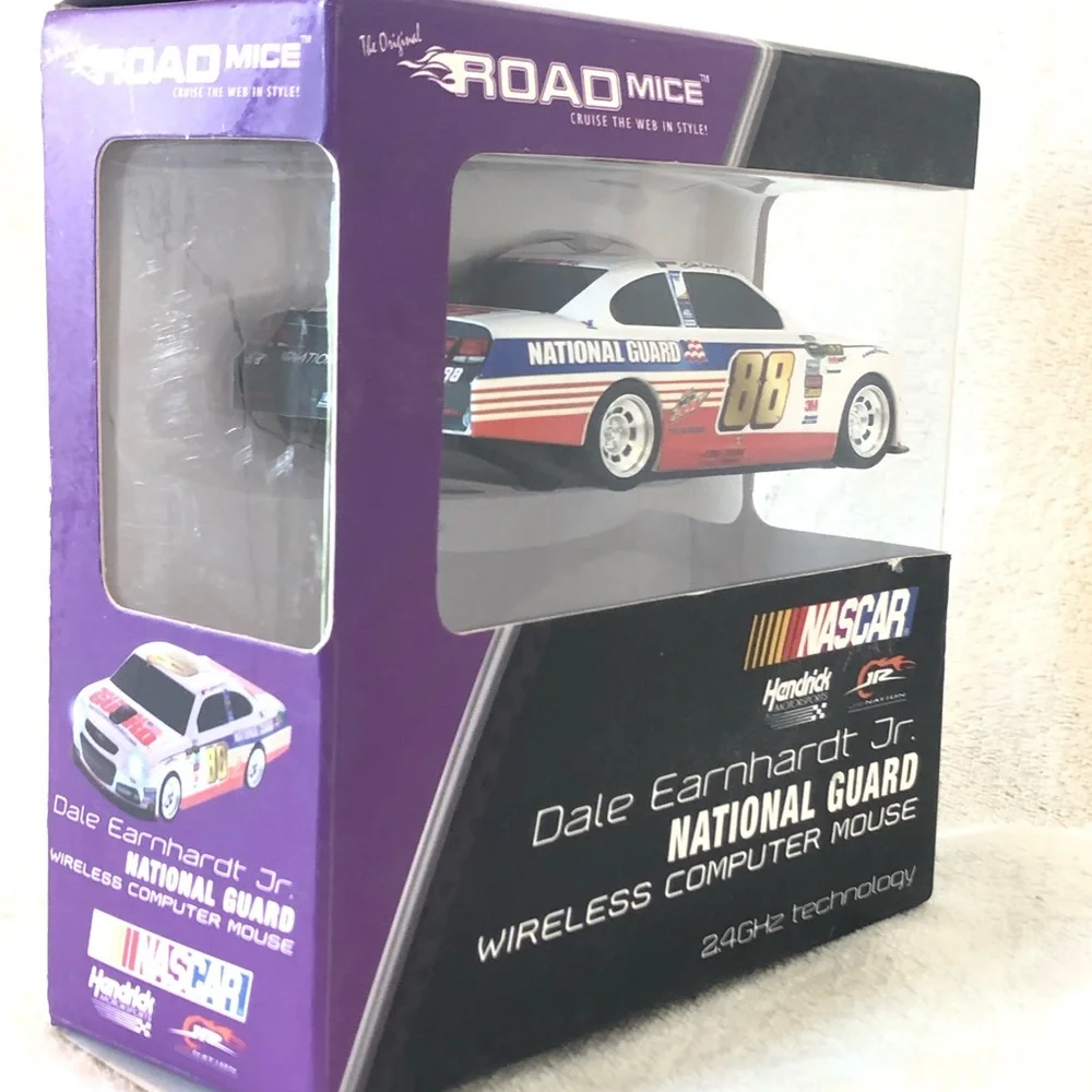 Dale Earnhardt Jr. NASCAR National Guard Wireless Optical Scroll Mouse